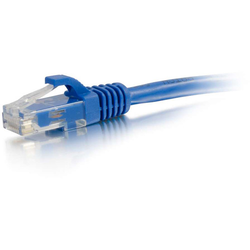 C2G 10' Cat6 550MHz Snagless Patch Ethernet Cable (Blue)