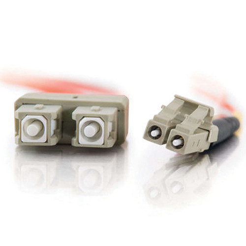 C2G 15 m LC/SC Duplex 62.5/125 Multimode Fiber Patch Cable (Orange)