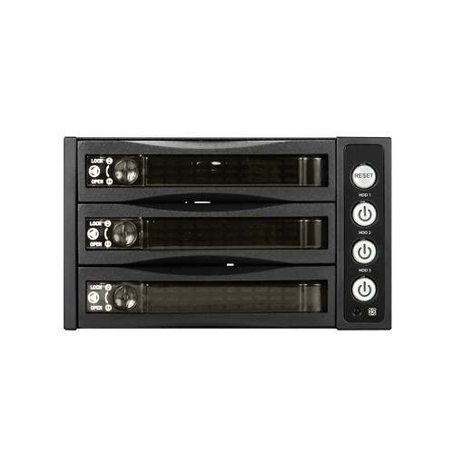 iStarUSA 5.25 to 3.5" SAS/SATA 6.0 Gb/s Hot-Swap Cage ()
