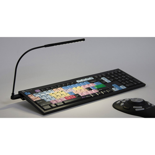 LogicKeyboard Nero PC Slim Line Keyboard for Avid Media Composer