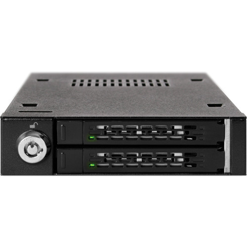 Icy Dock ToughArmor 2 x 2.5" SATA Mobile Rack for 3.5" Drive Bay