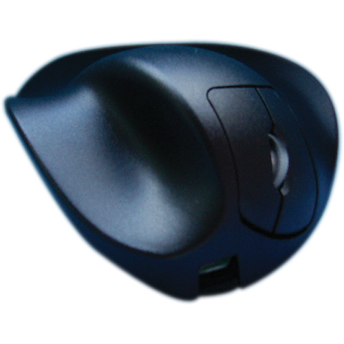 Hippus Wireless Light Click HandShoe Mouse (Left Hand, Small, Black)