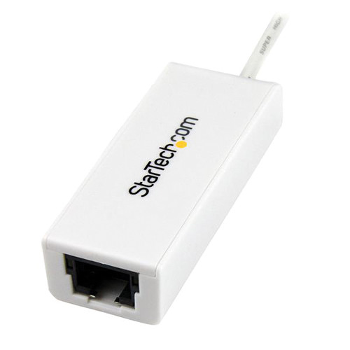StarTech USB 3.0 to Gigabit Ethernet NIC Network Adapter (White)