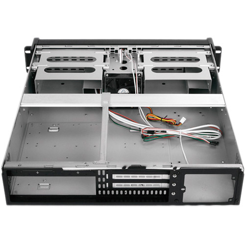 iStarUSA D Storm D-200SEA 2U Compact Stylish Rackmount Chassis with Blue SEA Bezel