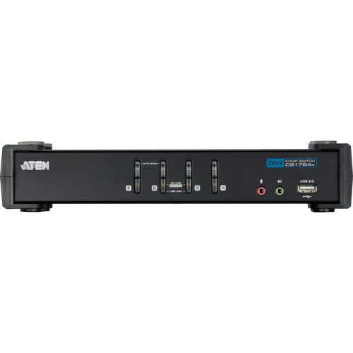 ATEN CubiQ CS1764A USB 2.0 DVI KVMP Switch