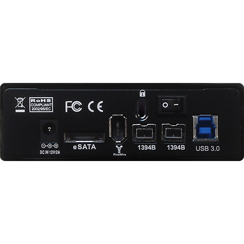 Fantom 6TB G-Force Quad USB 3.0/2.0, eSATA, FireWire 800/400 External Hard Drive