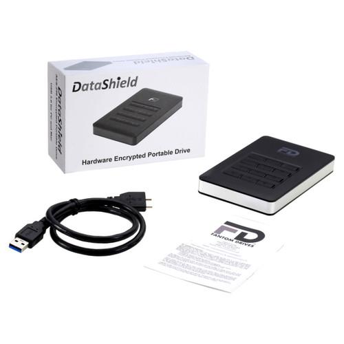 Fantom 500GB DataShield AES Encrypted USB 3.0 SSD
