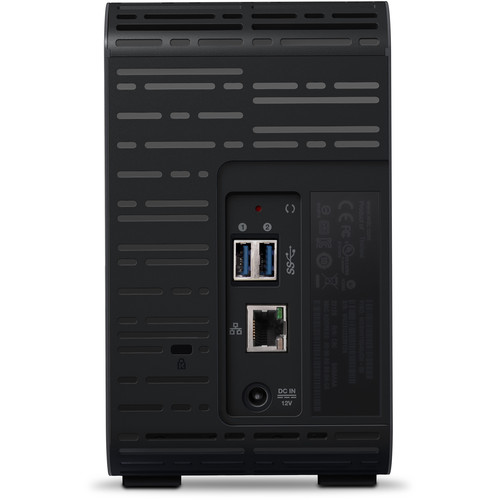 WD My Cloud Expert Series 16TB EX2 Ultra 2-Bay NAS Server (2 x 8TB)