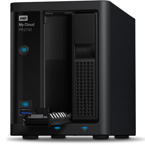 WD My Cloud Pro Series 4TB PR2100 2-Bay NAS Server (2 x 2TB)