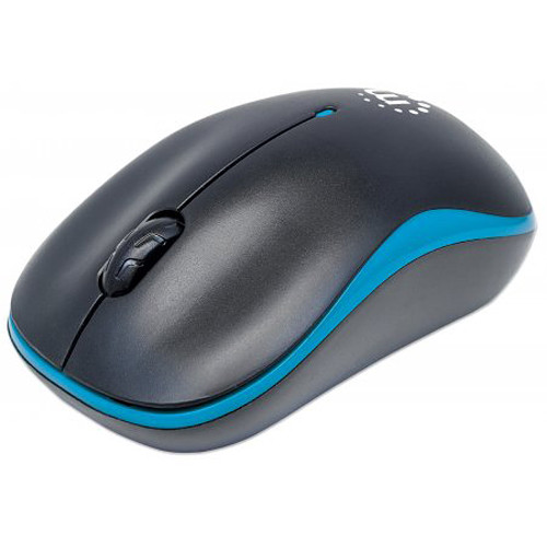 Manhattan Success Wireless Mouse (Blue/Black)