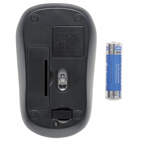 Manhattan Success Wireless Mouse (Blue/Black)