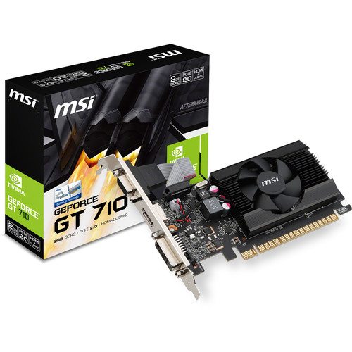 MSI GeForce GT 710 Low Profile Graphics Card