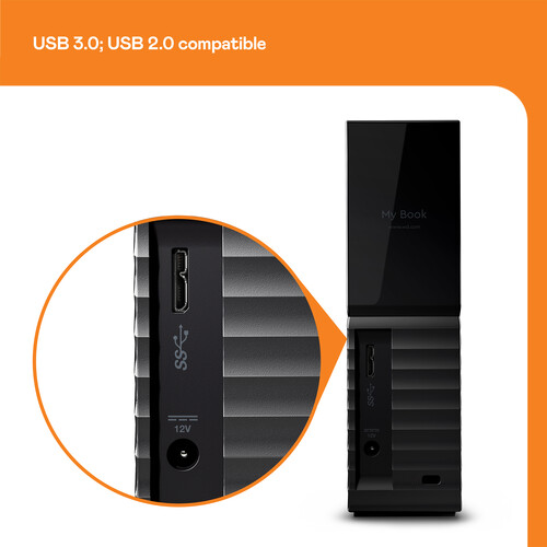 WD 4TB My Book Desktop USB 3.0 External Hard Drive