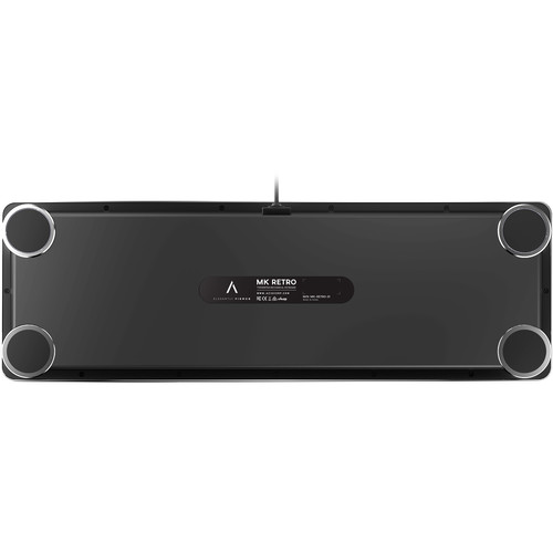AZIO MK Retro Mechanical Keyboard (Black)