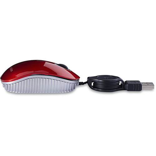 Verbatim Commuter Series Mini Travel Mouse (Red)
