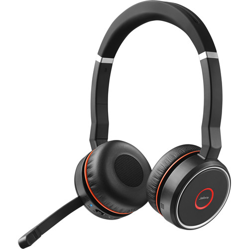 Jabra Evolve 75 Headset with Charging Stand (Optimized for Unified Communication)