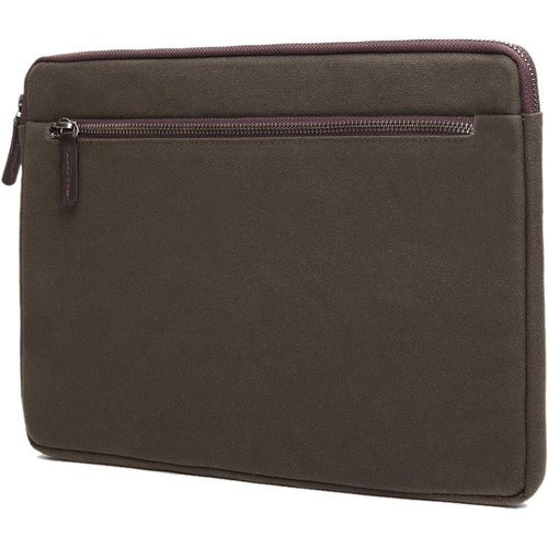 Cecilia Gallery Waxed Cotton Sleeve for 13" MacBook Pro (Pine)