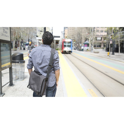 GoPlug Computer Messenger Bag (Graphite)
