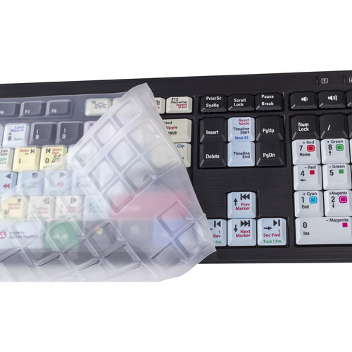 LogicKeyboard Clear Silicone Cover for PC Slim Line / Nero PC Slim Line Keyboard