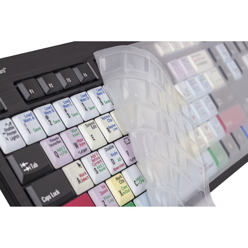 LogicKeyboard Clear Silicone Cover for PC Slim Line / Nero PC Slim Line Keyboard