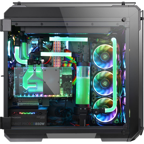 Thermaltake View 71 Tempered Glass Edition Full-Tower Case (Black, RGB LEDs)