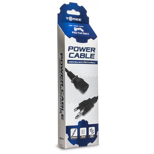 HYPERKIN Tomee 3-Prong Power Cable for PS3/Xbox 360/PC (Retail Packaging)