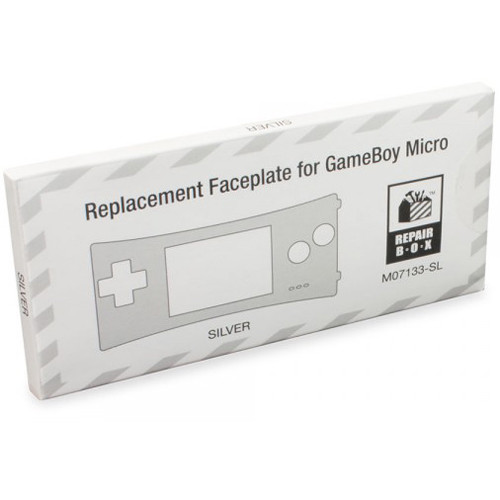 HYPERKIN RepairBox Replacement Faceplate for Nintendo Game Boy Micro (Silver)