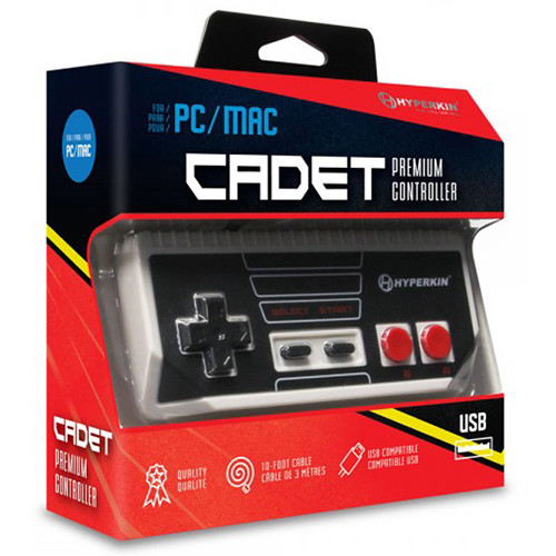 HYPERKIN Cadet Premium NES-Style USB Controller for PC/Mac