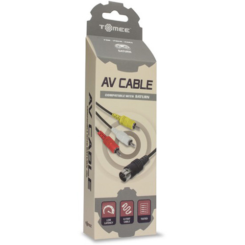 HYPERKIN Tomee AV Cable for Sega Saturn System (Retail Packaging)