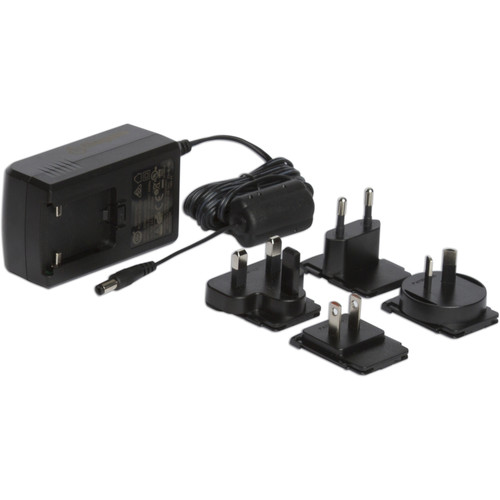 ChargeHub X7 7-Port USB SuperCharger International Travel Pack (Black)