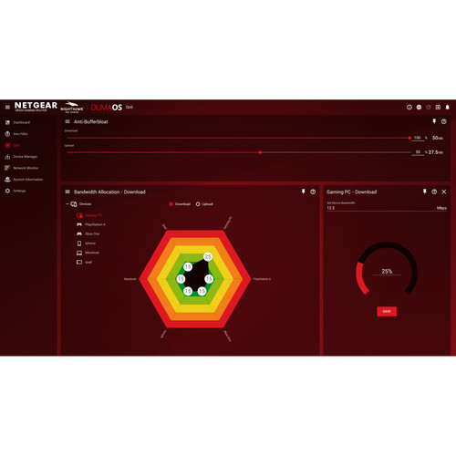Netgear Nighthawk Pro Gaming XR500 AC2600 Wireless Dual-Band Gigabit Router