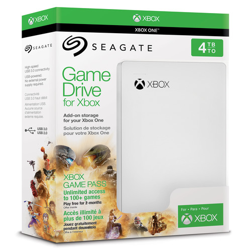Seagate 4TB Game Drive for Xbox One (Xbox Game Pass Edition)