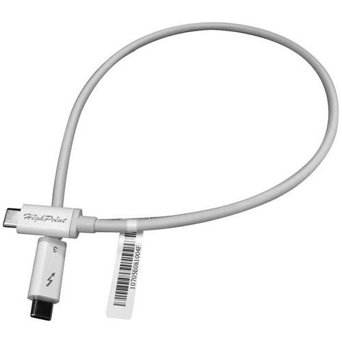 HighPoint Thunderbolt 3 40 Gb/s Cable (1.6')
