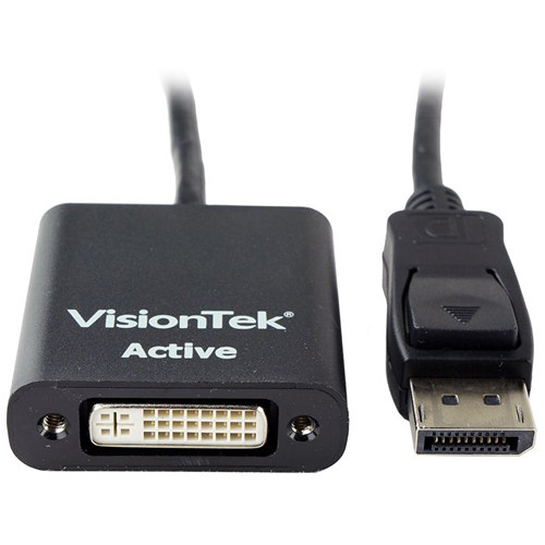 VisionTek DisplayPort to Single-Link DVI-D Adapter (7")