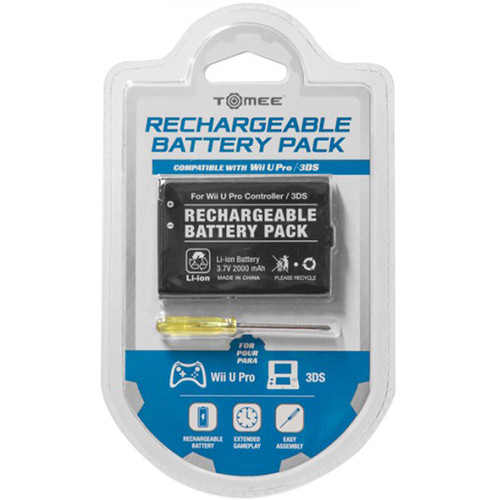 HYPERKIN Tomee Rechargeable Battery Pack for Nintendo 3DS/Wii U Pro Controller