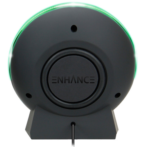 Enhance USB LED Gaming Speakers (Green)