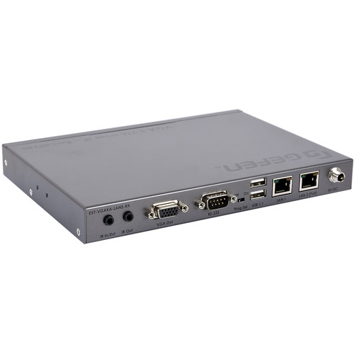Gefen EXT-VGAKA-LANS-RX VGA KVM over IP Receiver (US Power Cord)