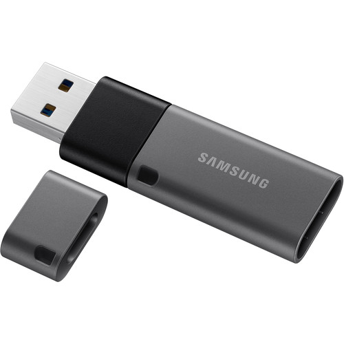 Samsung 32GB DUO Plus USB Type-C Flash Drive with USB Type-A Adapter