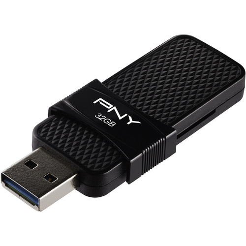 PNY Technologies 32GB DUO LINK USB 3.1 Type-C OTG Flash Drive