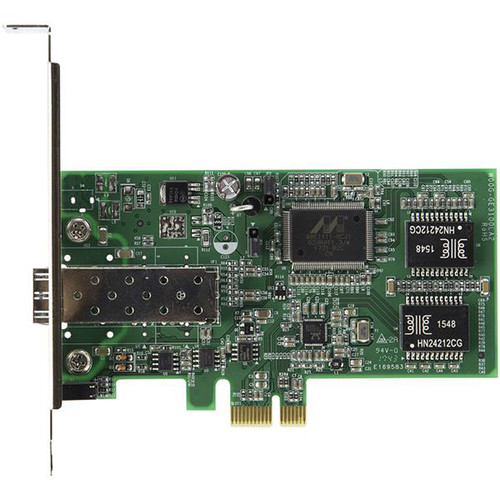 StarTech PEX1000SFP2 PCIe Gigabit Fiber Network Card with SFP