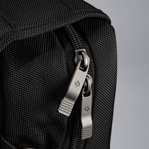 Samsonite Kombi Flapover Briefcase (Black/Brown)