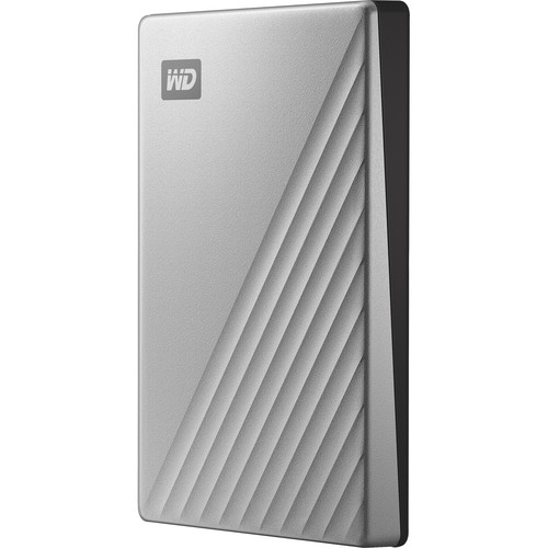 WD 2TB My Passport Ultra USB 3.0 Type-C External Hard Drive (Silver)