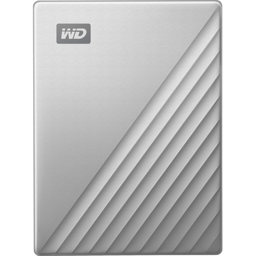 WD 4TB My Passport Ultra USB 3.0 Type-C External Hard Drive for Mac (Silver)