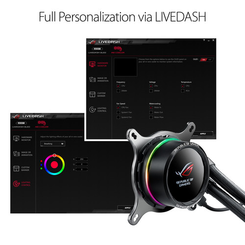 ASUS Republic of Gamers Ryuo 120 All-in-One Liquid CPU Cooler
