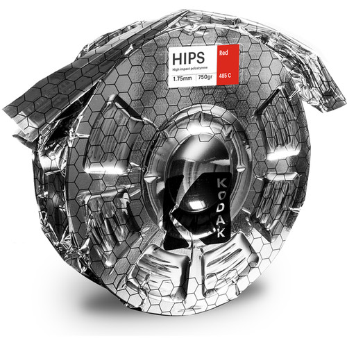 Kodak 1.75mm HIPS Filament (750g, Red)