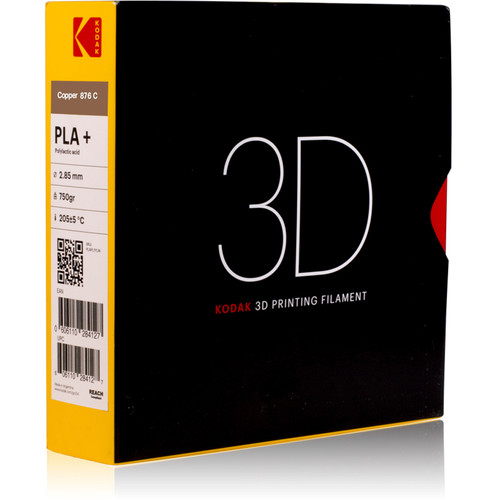 Kodak 2.85mm PLA+ Filament (750g, Copper)