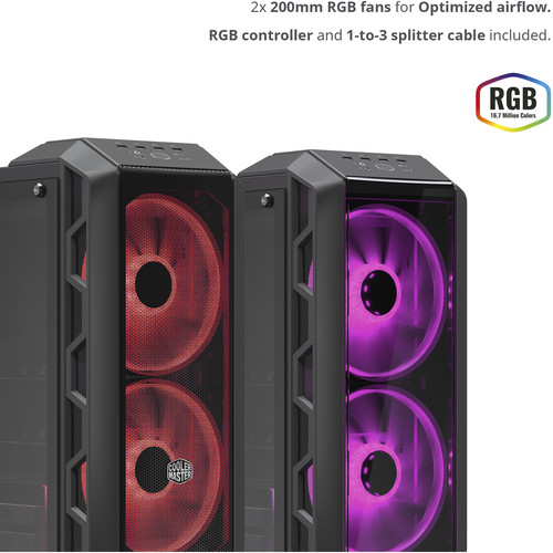 Cooler Master MasterCase H500 Mid Tower Desktop Case