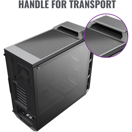 Cooler Master MasterCase H500 Mid Tower Desktop Case