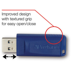 Verbatim 8GB USB Flash Drive (Blue, 5-Pack)