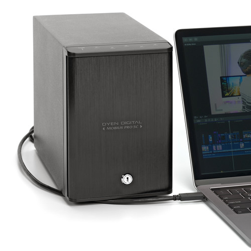 Oyen Digital Mobius Pro 5C 5-Bay USB Type-C External Drive Array Enclosure